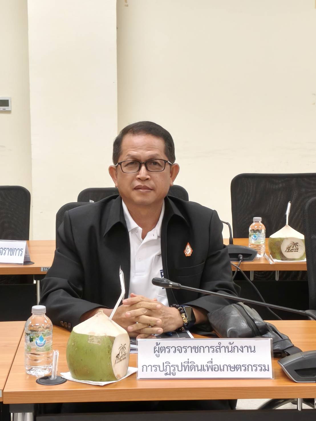 title - ผู้ตรวจราชการ ส.ป.ก. เข้าร่วมประชุมติดตามผลการดำเนินงานตามแผนการตรวจราชการของผู้ตรวจราชการกระทรวงเกษตรและสหกรณ์ ประจำปีงบประมาณ พ.ศ. 2569 รอบที่ 1 เขตตรวจราชการที่ 2 จังหวัดนครปฐม